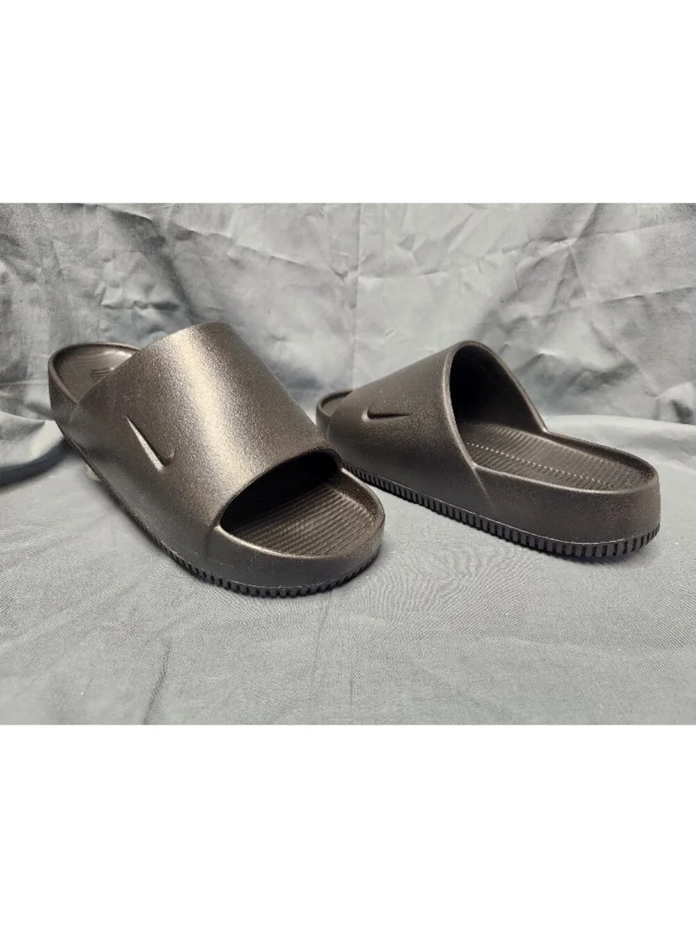 Nike Calm Slide Triple Black FD4116 001 Men's Size 9 NEW w/TAGS NO BOX!